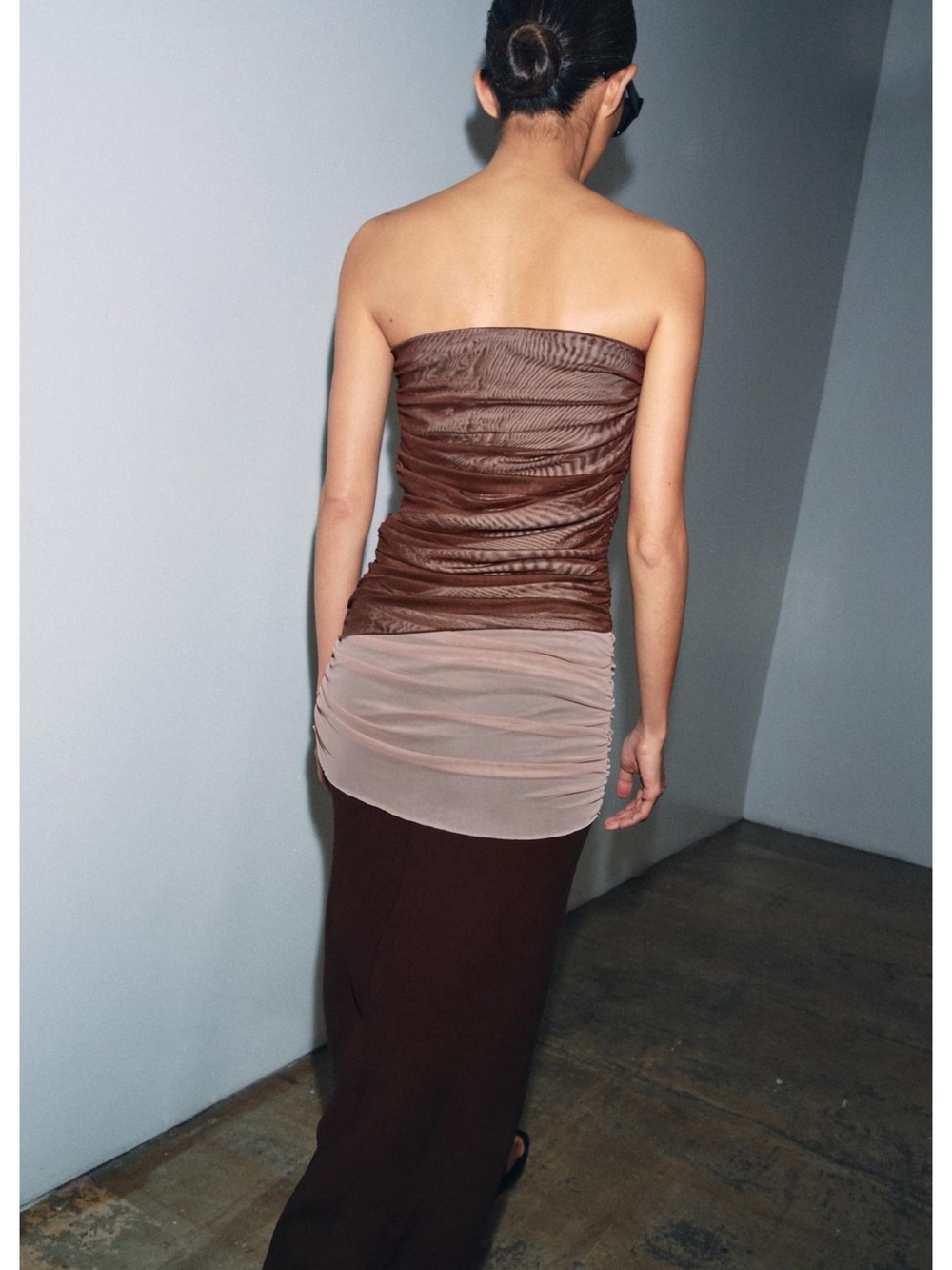 Zara Bandeau Midi Dress - Picture 2 of 5